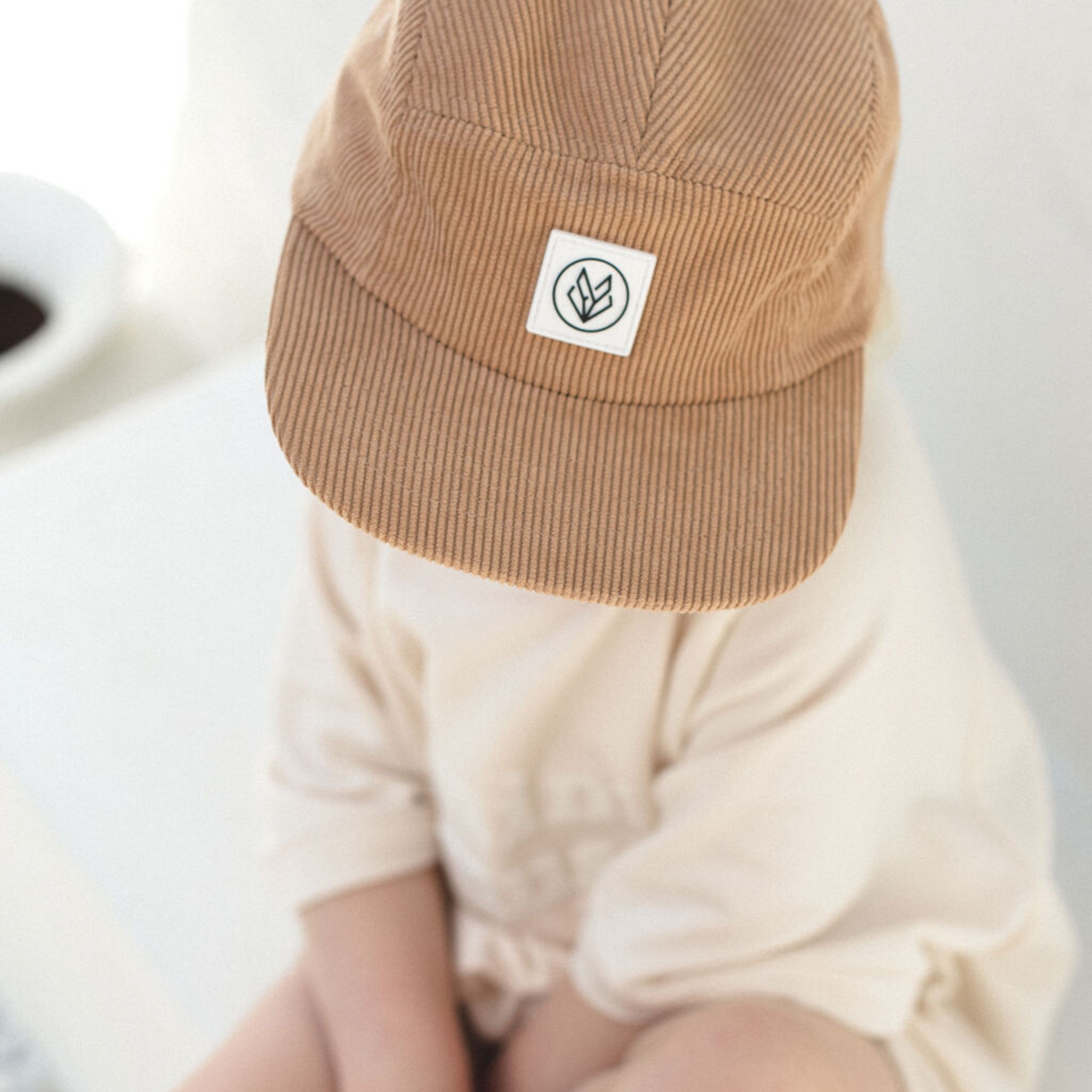 Corduroy Hat in Tan